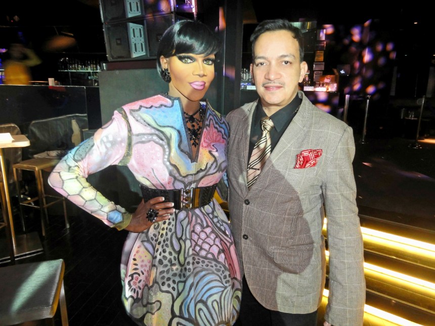Coco Montrese and Anthony Rubio at the premiere party for RuPaul's Drag Race Season 5 at XL Nightclub