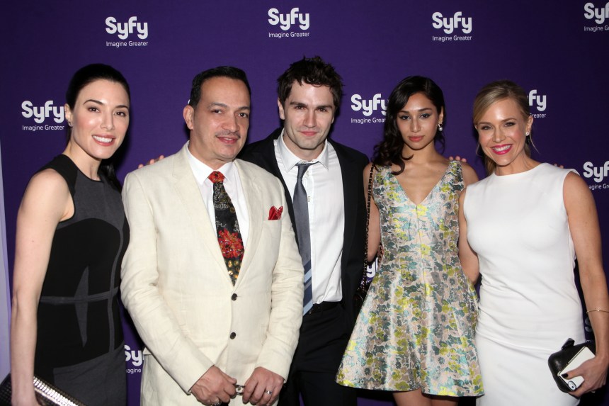 Jaime Murray (Syfy's TV show Defiance), Anthony Rubio, Sam Witwer (Syfy's TV show Being Human), Meaghan Rath (TV show Being Human)  and Julie Benz (TV show Defiance)