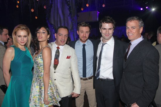 Jaime Murray (Syfy's TV show Defiance), Anthony Rubio, Sam Witwer (Syfy's TV show Being Human), Meaghan Rath (TV show Being Human) and Julie Benz (TV show Defiance)