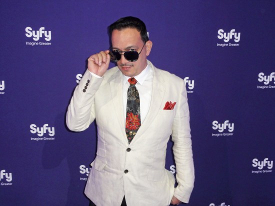Anthony Rubio on the red carpet at Syfy Network's Premiere Party for Defiance 