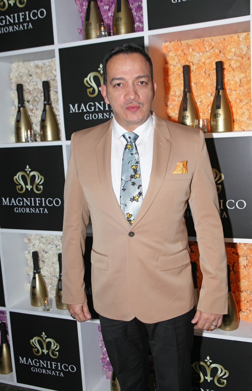 Anthony Rubio at Magnifico Giornata's Infused Essence Launch Party