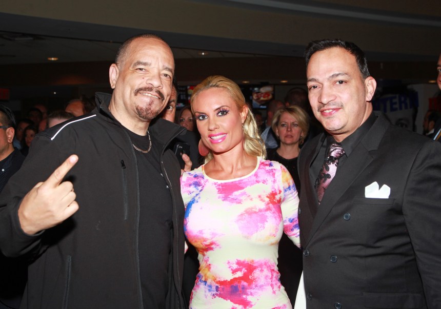 Ice-T, Coco Austin and Anthony Rubio at the "Once Upon A Time In Brooklyn" Preimere party