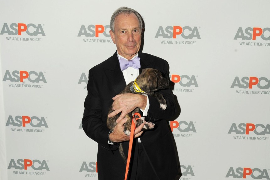 Mayor Michael Bloomberg at The ASPCA 16th Annual Bergh Ball