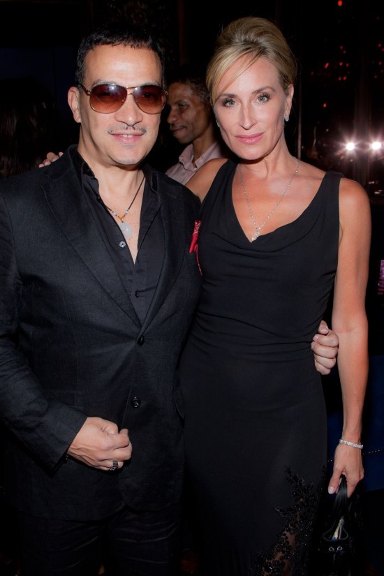 Anthony Rubio with Sonja Morgan at "Inspired In New York" Event