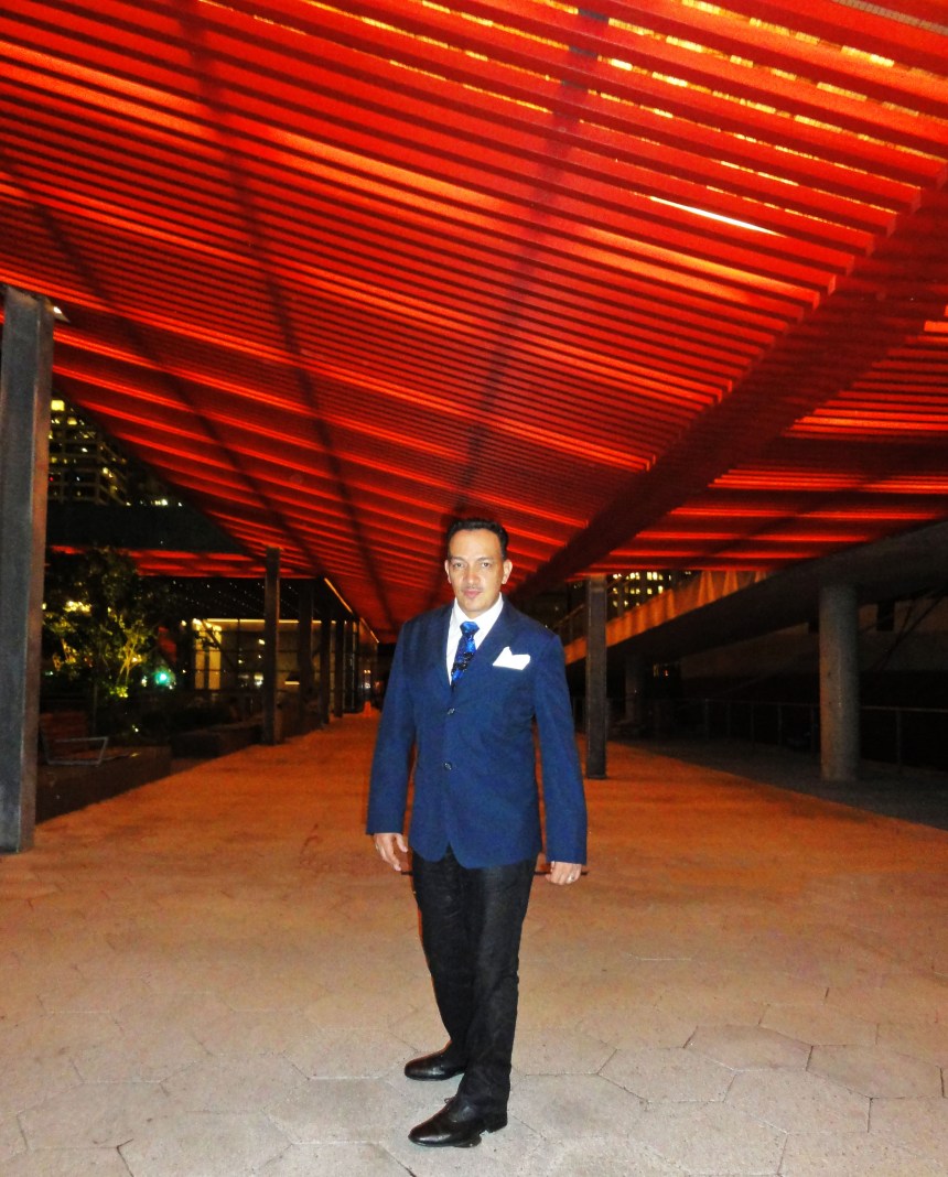 Anthony Rubio at the Watermark launch party.