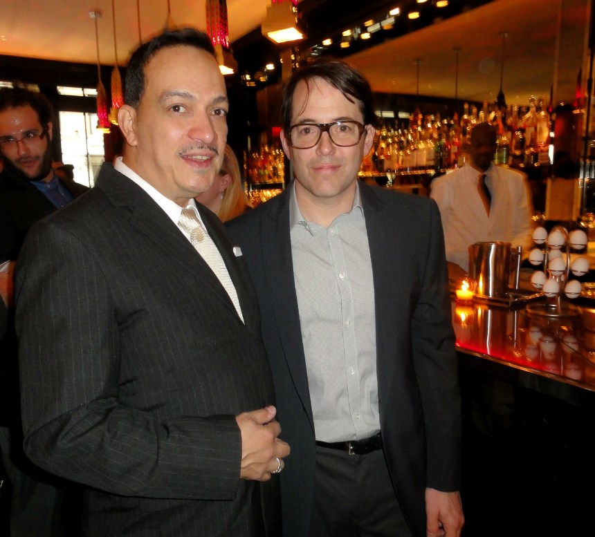 Anthony Rubio and  Matthew Broderick at The 30th Fred & Adele Astaire Awards