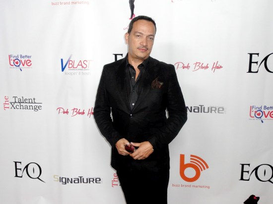 Anthony Rubio attends Coco Austin's Licious Apparel Fashion Runway Show