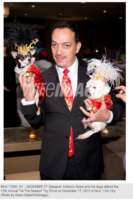 Anthony Rubio with Bogie & Kimba at The 11th Annual "Tis The Season" Toy Drive