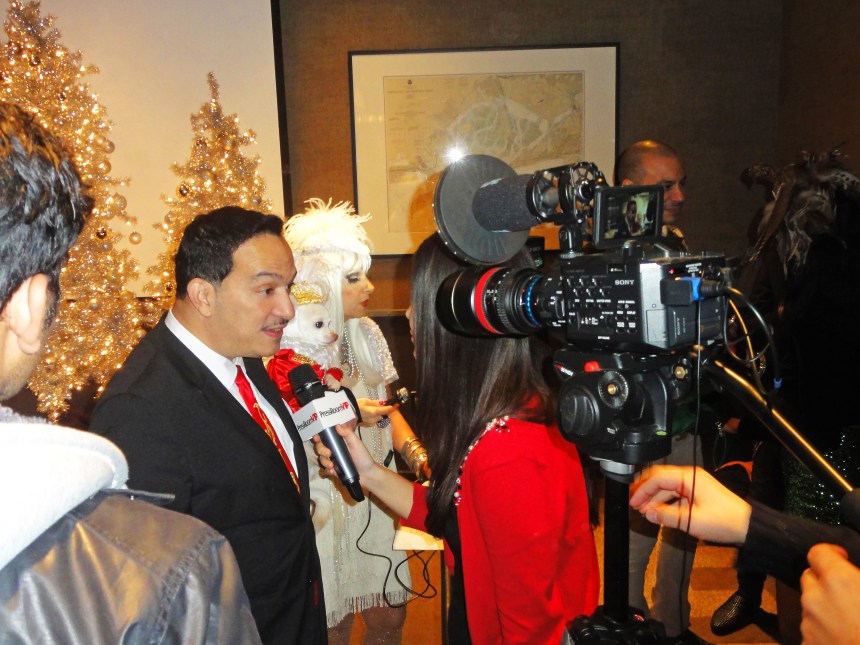 Anthony Rubio attends The 11th Annual "Tis The Season" Toy Drive