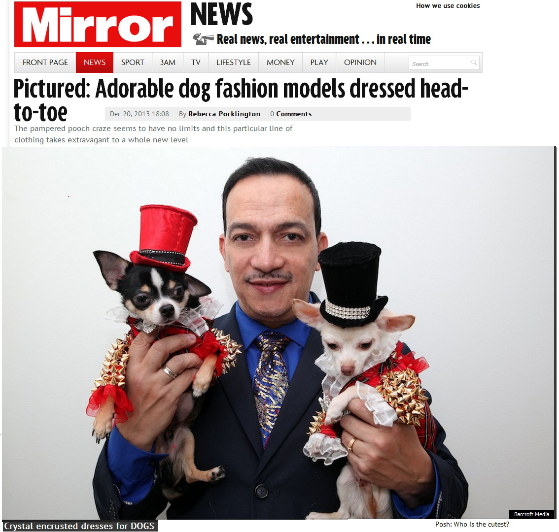 Anthony Rubio Interview in The Daily Mirror