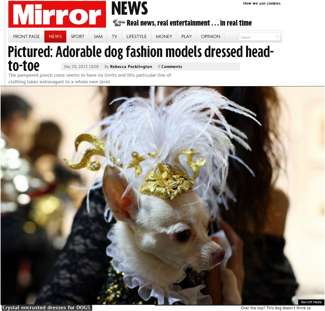 Anthony Rubio Interview in The Daily Mirror