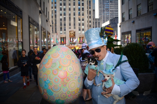 Anthony Rubio at 2014 Easter Parade and Bonnet Festival in New York