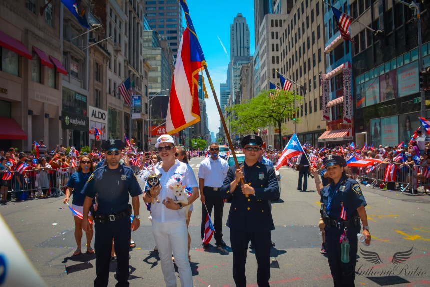 Anthony Rubio at the 57th Annual National Puerto Rican Day Parade