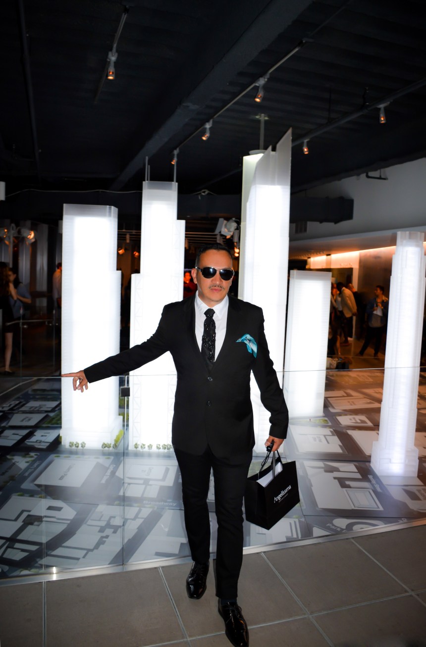 Anthony Rubio attends Ricardo Seco's Fashion Show for Mercedes-Benz Fashion Week 