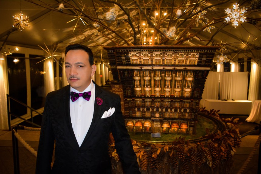 Anthony Rubio attends 16th Annual Winter Wonderland Ball at the The New York Botanical Garden