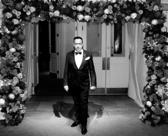 Anthony Rubio attends 16th Annual Winter Wonderland Ball at the The New York Botanical Garden