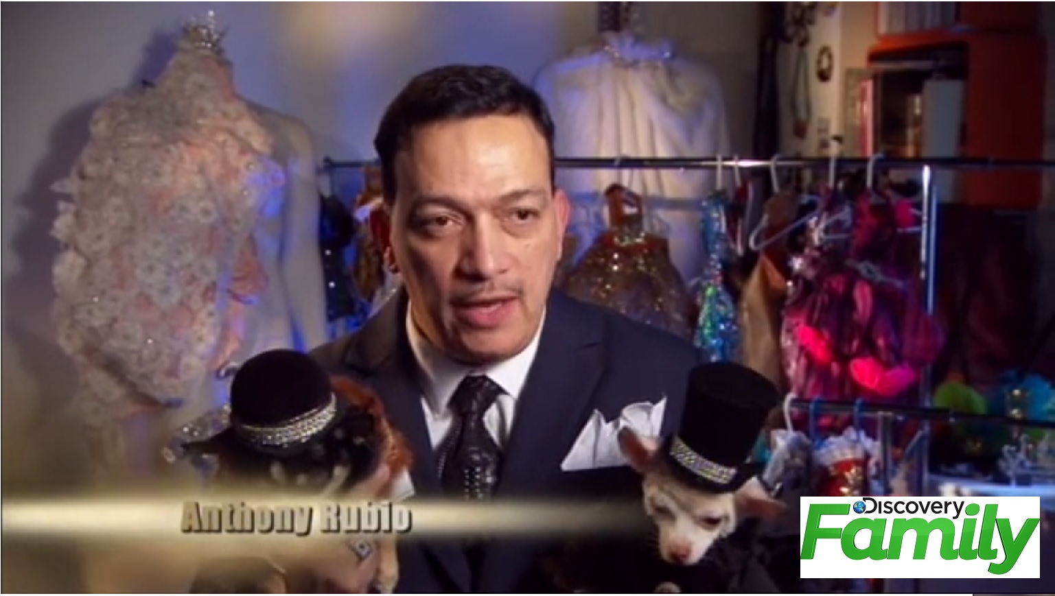 Anthony Rubio featured in World's Richest Dogs' on the Discovery Family Channel