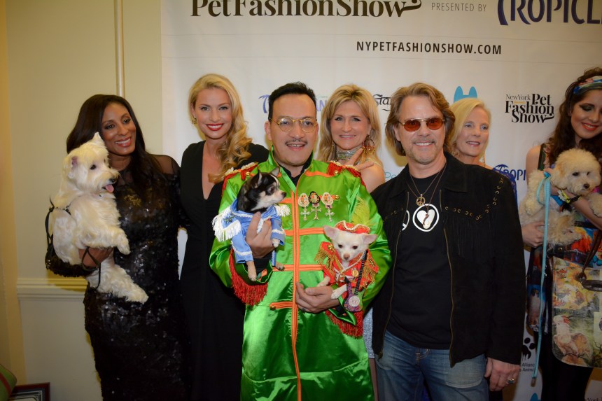 Anthony Rubio attends the 2015 New York Pet Fashion Show at the Hotel Pennsylvania