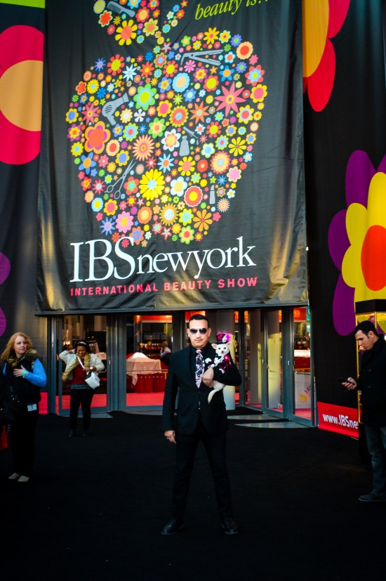 Anthony Rubio Visits the 2015 International Beauty Show New York