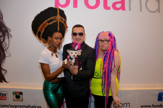 Anthony Rubio Visits the 2015 International Beauty Show New York