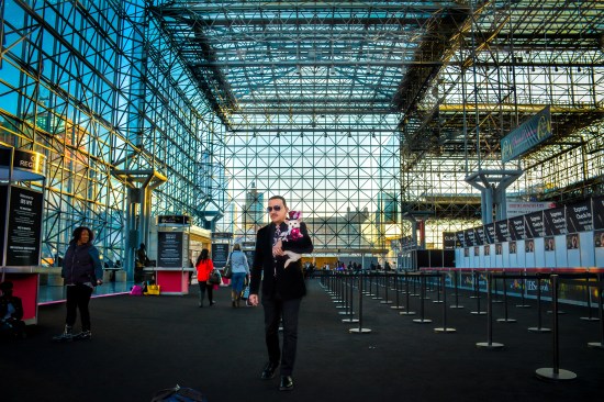 Anthony Rubio Visits the 2015 International Beauty Show New York