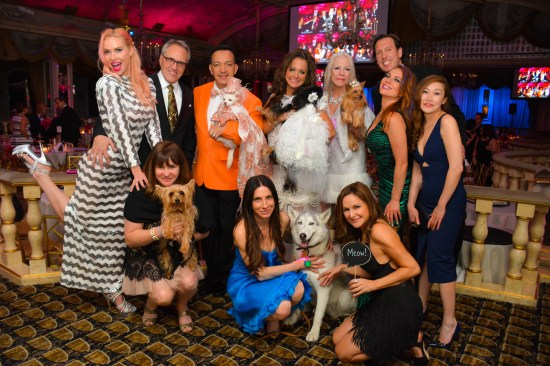 Anthony Rubio with Chihuahua Kimba attend the 2016 Bideawee Ball at The Pierre Hotel in New York City