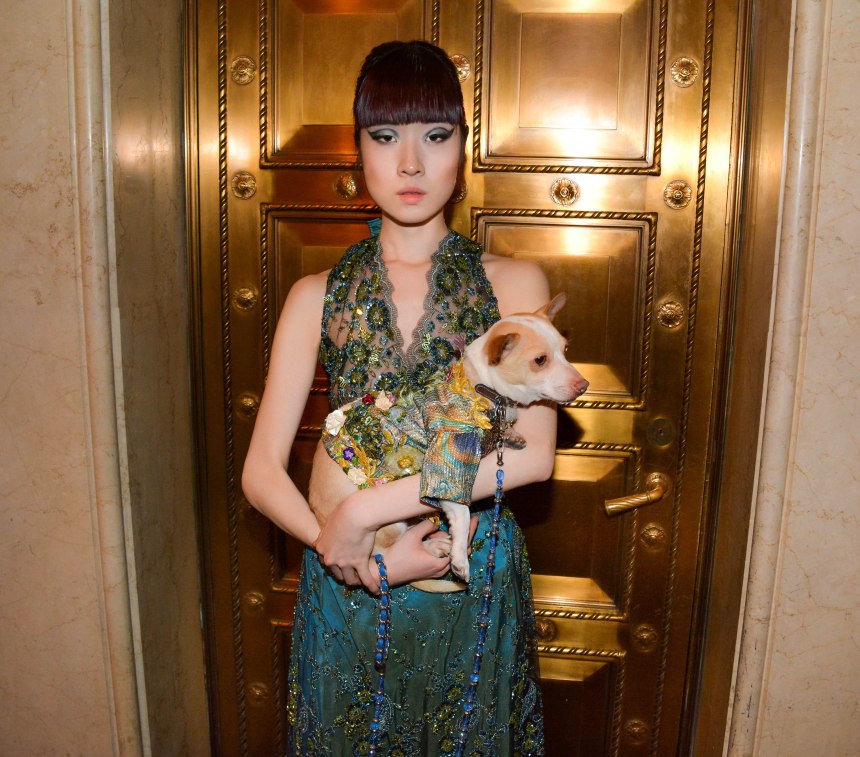 Anthony Rubio Fall/Winter 2016 - New York Fashion Week Women's Wear & Canine Couture Red Carpet at Gotham Hall