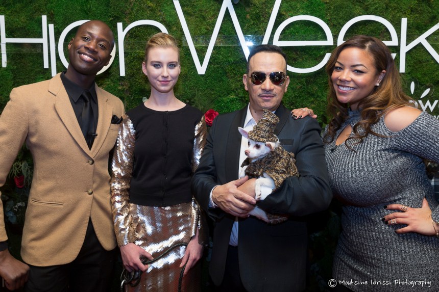 Anthony Rubio Fall/Winter 2016 - New York Fashion Week Women's Wear & Canine Couture Red Carpet at Gotham Hall Photo by Mouhsine Idrissi Janati