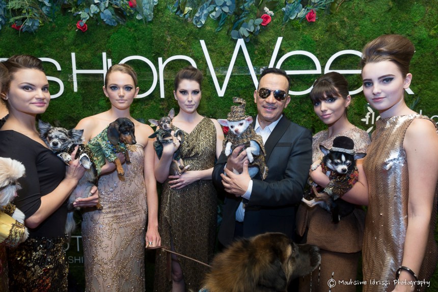 Anthony Rubio Fall/Winter 2016 - New York Fashion Week Women's Wear & Canine Couture Red Carpet at Gotham Hall Photo by Mouhsine Idrissi Janati