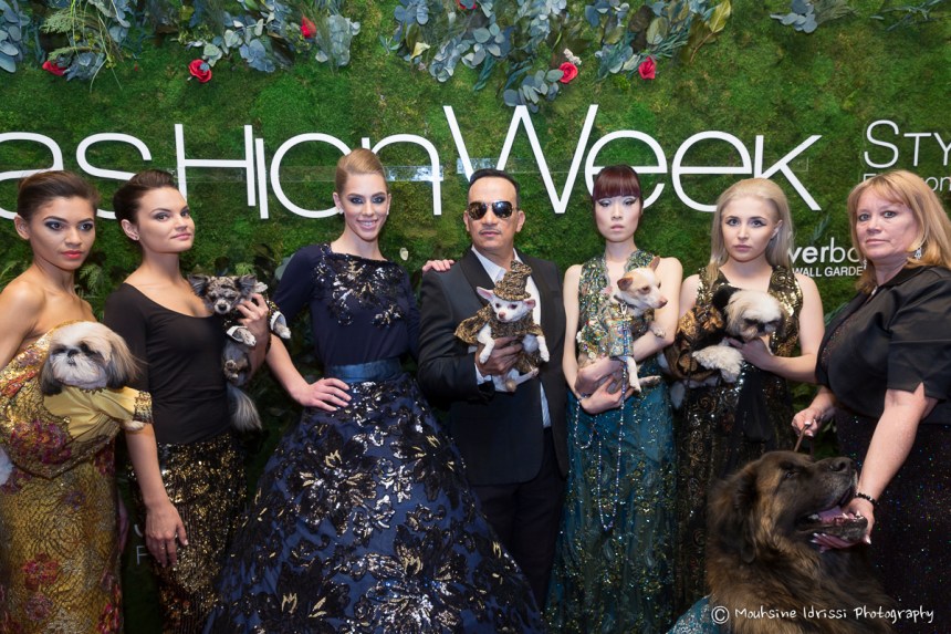 Anthony Rubio Fall/Winter 2016 - New York Fashion Week Women's Wear & Canine Couture Red Carpet at Gotham Hall Photo by Mouhsine Idrissi Janati
