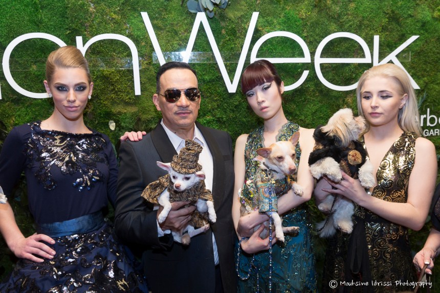 Anthony Rubio Fall/Winter 2016 - New York Fashion Week Women's Wear & Canine Couture Red Carpet at Gotham Hall Photo by Mouhsine Idrissi Janati