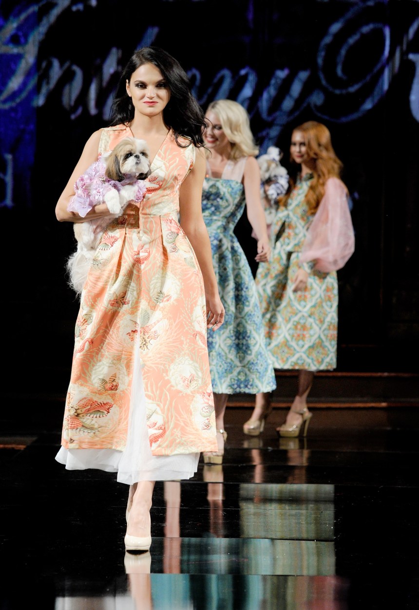 Anthony Rubio Spring/Summer 2018 Women's Wear & Canine Couture New York Fashion Week Photo by Arun Nevader - Getty Images