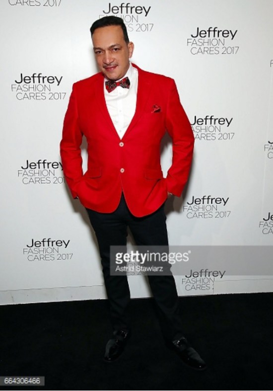 Anthony Rubio attends the 14th Annual Jeffrey Fashion Cares