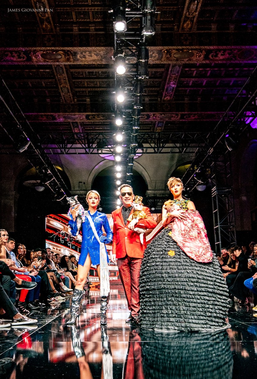 Anthony Rubio Women’s Wear and Canine Couture Los Angeles Fashion Week Photo by James Giovanni Pan