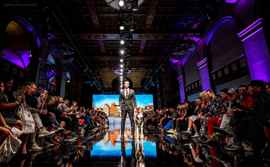 Anthony Rubio Women’s Wear and Canine Couture Los Angeles Fashion Week Photo by James Giovanni Pan