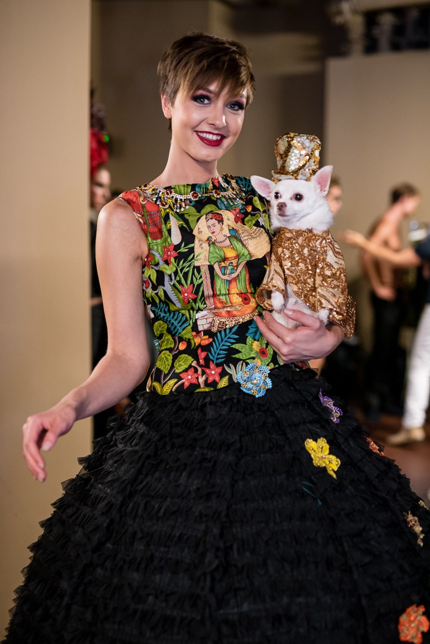 Anthony Rubio Women’s Wear and Canine Couture Los Angeles Fashion Week The Majestic Downtown Photo by Thierry Brouard of Prémium Paris