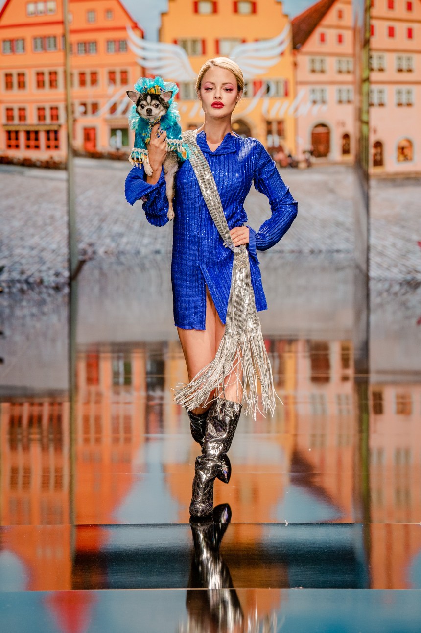 Anthony Rubio Women’s Wear and Canine Couture Los Angeles Fashion Week Photo by Johnathan Sutton of Prémium Paris