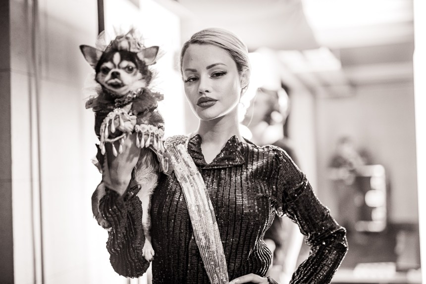 Anthony Rubio Women’s Wear and Canine Couture Los Angeles Fashion Week The Majestic Downtown Photo by Thierry Brouard of Prémium Paris