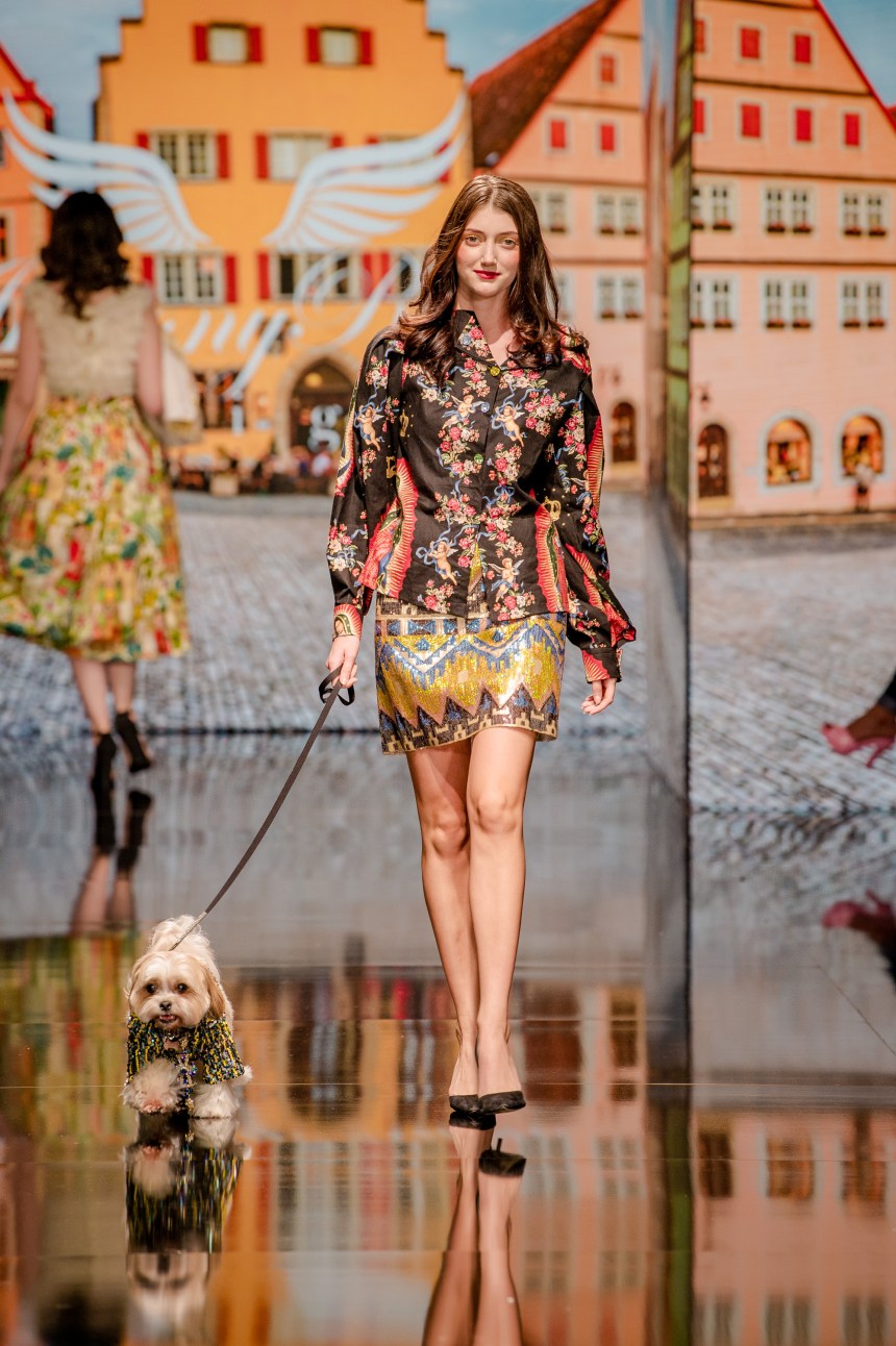 Anthony Rubio Women’s Wear and Canine Couture Los Angeles Fashion Week Photo by Johnathan Sutton of Prémium Paris