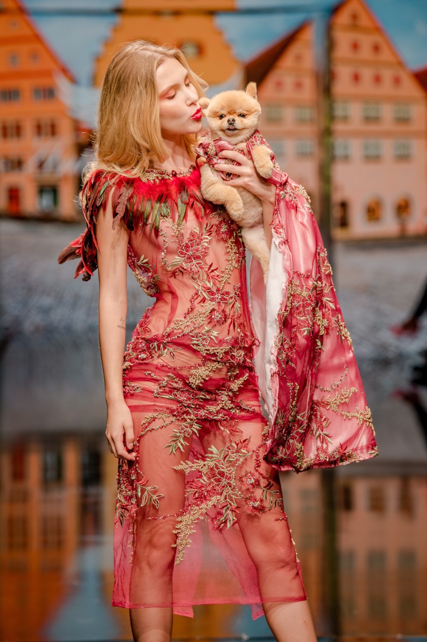 Anthony Rubio Women’s Wear and Canine Couture Los Angeles Fashion Week Photo by Johnathan Sutton of Prémium Paris