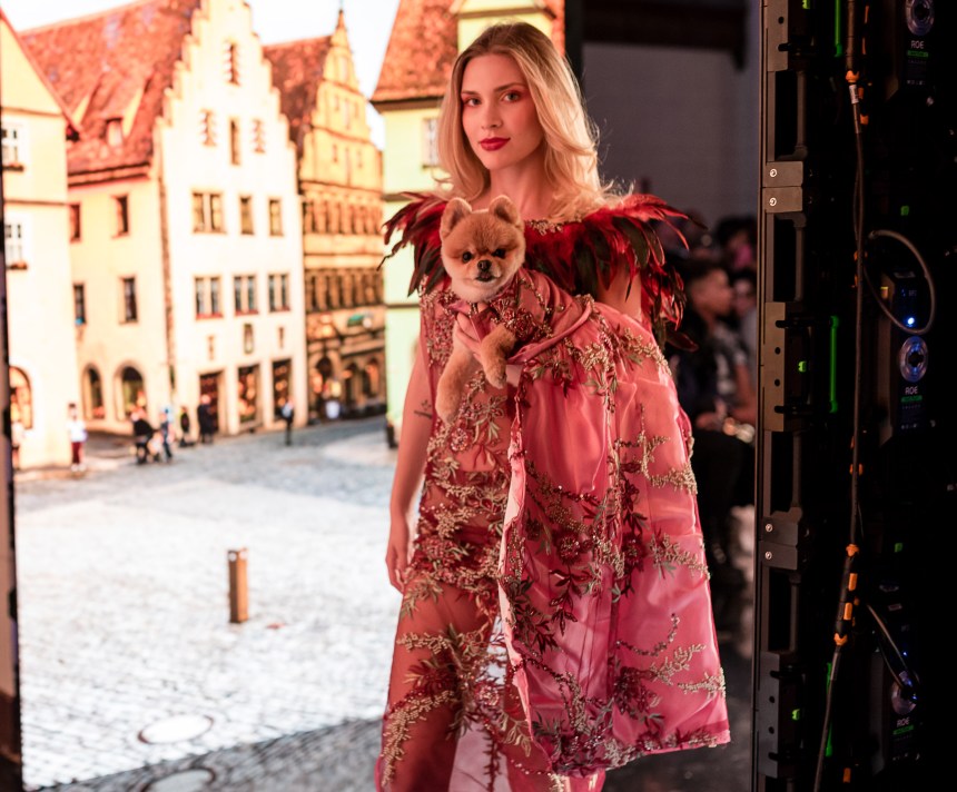 Anthony Rubio Women’s Wear and Canine Couture Los Angeles Fashion Week The Majestic Downtown Photo by Thierry Brouard of Prémium Paris