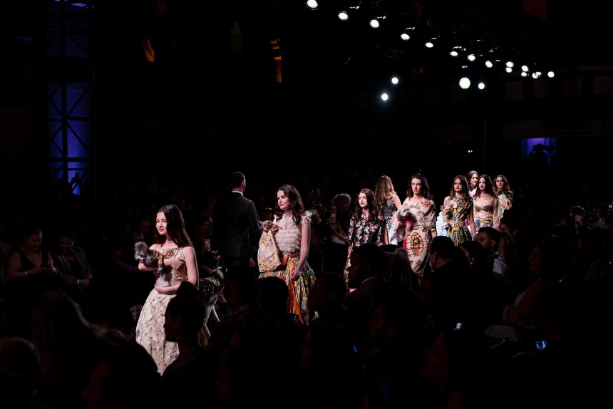 Anthony Rubio Women’s Wear and Canine Couture Los Angeles Fashion Week The Majestic Downtown Photo by Thierry Brouard of Prémium Paris