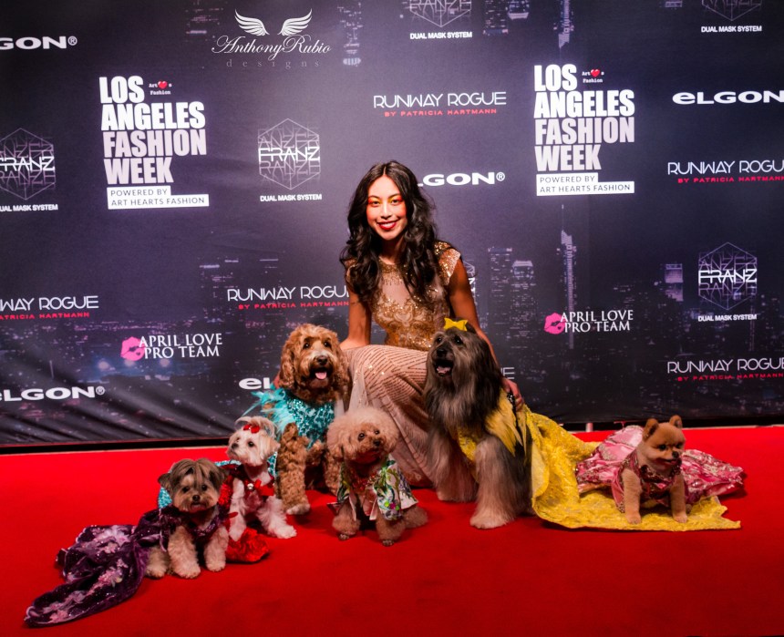 Anthony Rubio Women’s Wear and Canine Couture Los Angeles Fashion Week Photo by SimplyRobb