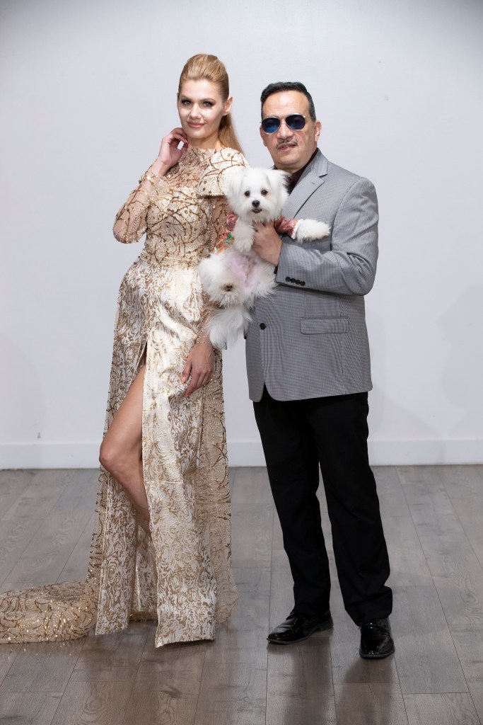 Anthony Rubio Women’s Wear and Canine Couture New York Fashion Week Virtual Runway Show Photo by Yoni Levy at Tals Studio
