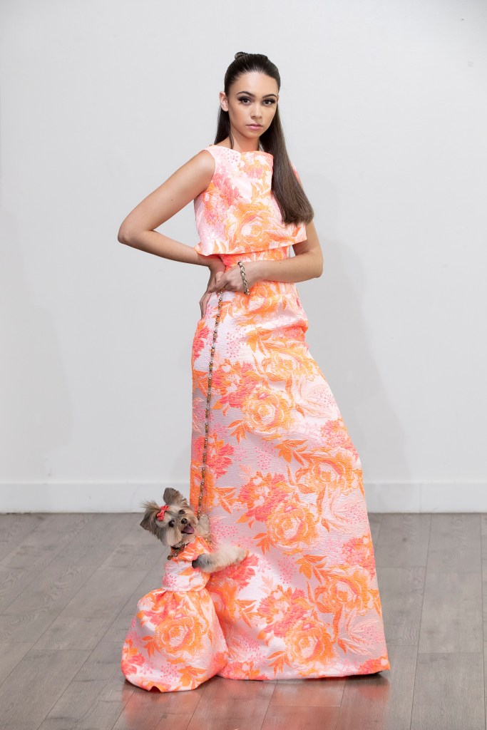 Anthony Rubio Women’s Wear and Canine Couture New York Fashion Week Virtual Runway Show Photo by Yoni Levy at Tals Studio