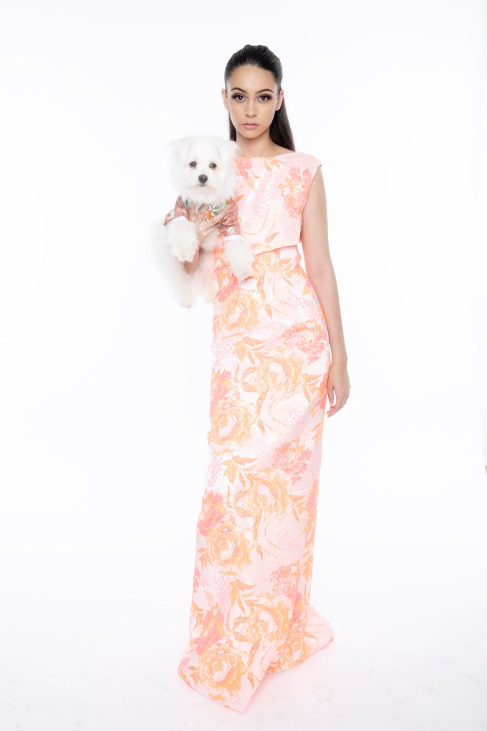 Anthony Rubio Women’s Wear and Canine Couture New York Fashion Week Virtual Runway Show Photo by Yoni Levy at Tals Studio