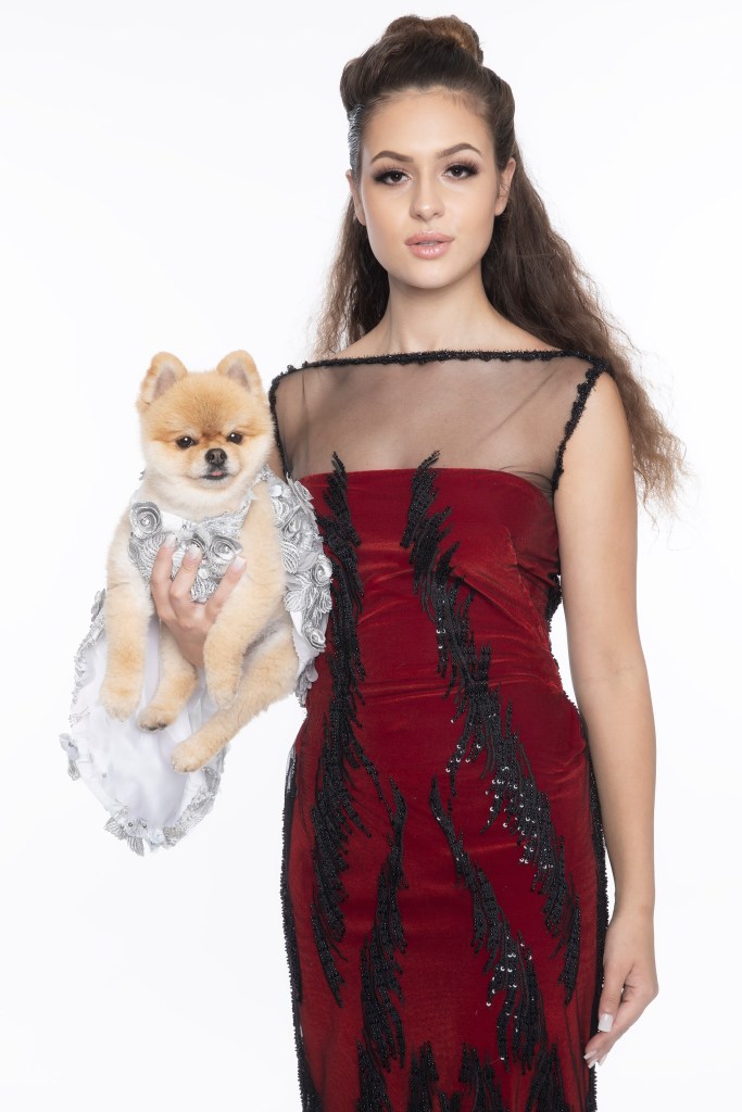 Anthony Rubio Women’s Wear and Canine Couture New York Fashion Week Virtual Runway Show Photo by Yoni Levy at Tals Studio