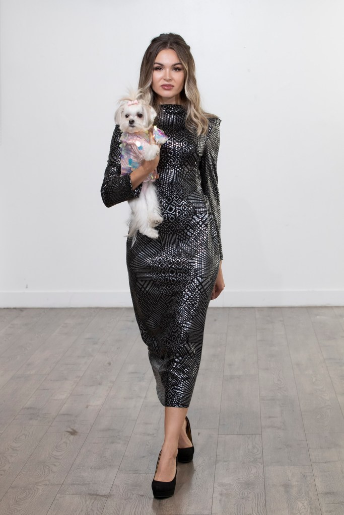 Anthony Rubio Women’s Wear and Canine Couture New York Fashion Week Virtual Runway Show Photo by Yoni Levy at Tals Studio