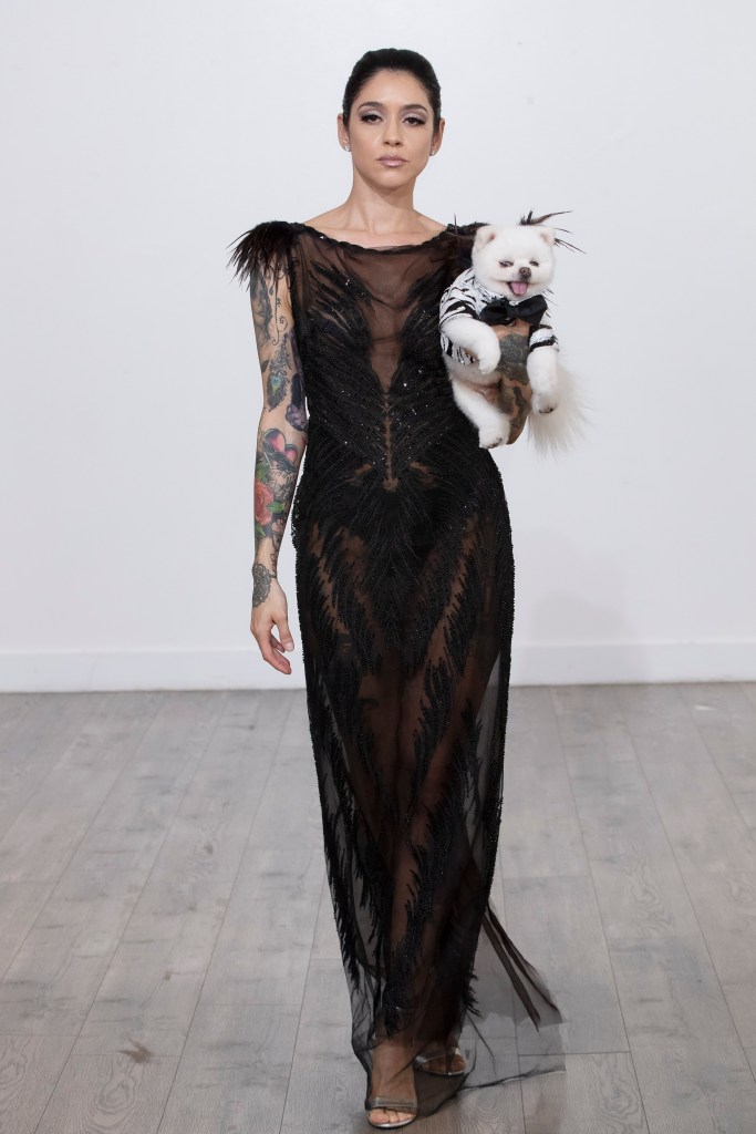 Anthony Rubio Women’s Wear and Canine Couture New York Fashion Week Virtual Runway Show Photo by Yoni Levy at Tals Studio