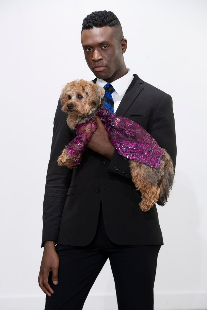 Anthony Rubio Women’s Wear and Canine Couture New York Fashion Week Virtual Runway Show Photo by Yoni Levy at Tals Studio